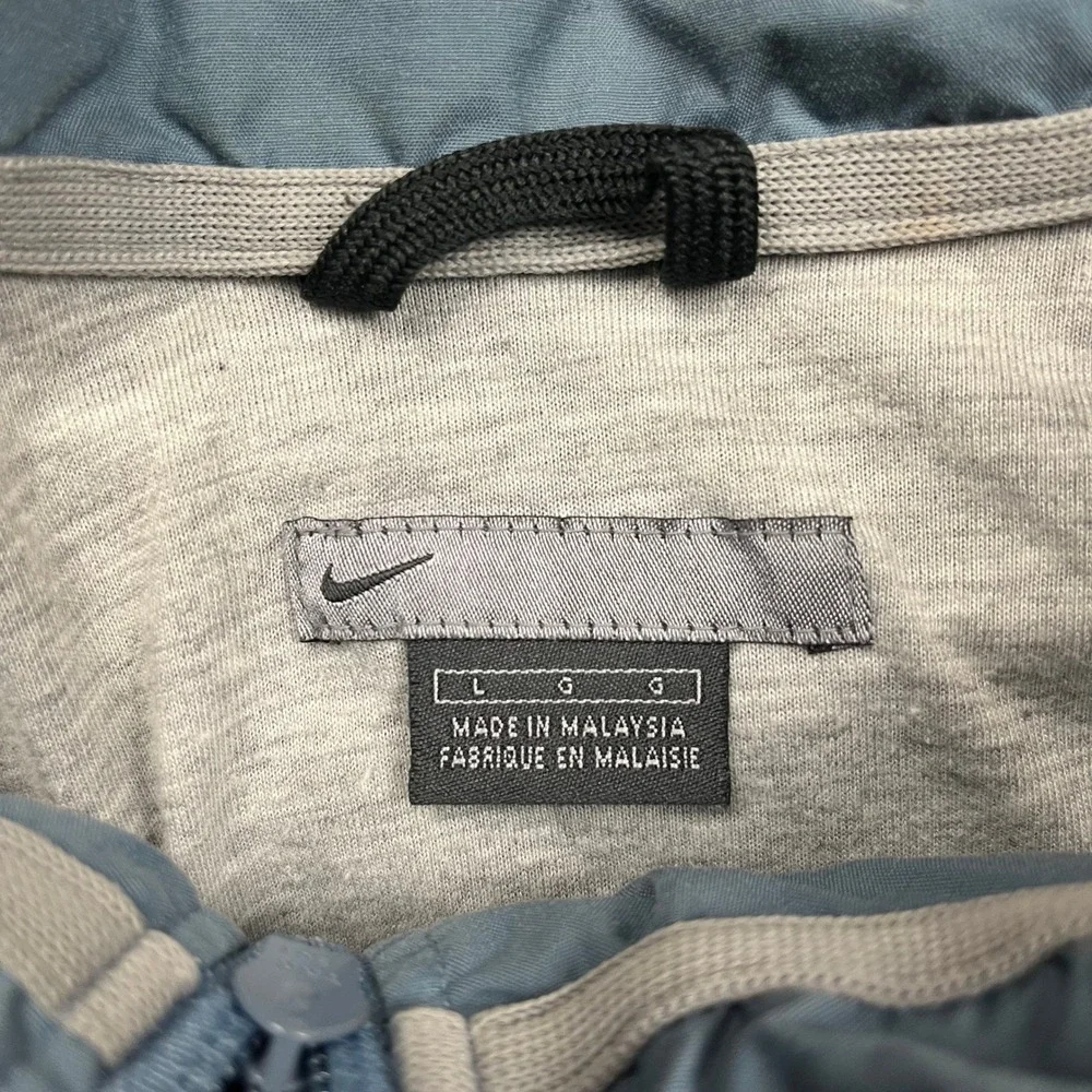 NIKE Jacket Mens L Lightweight Full Zip Athletic Sportswear y2k vintage